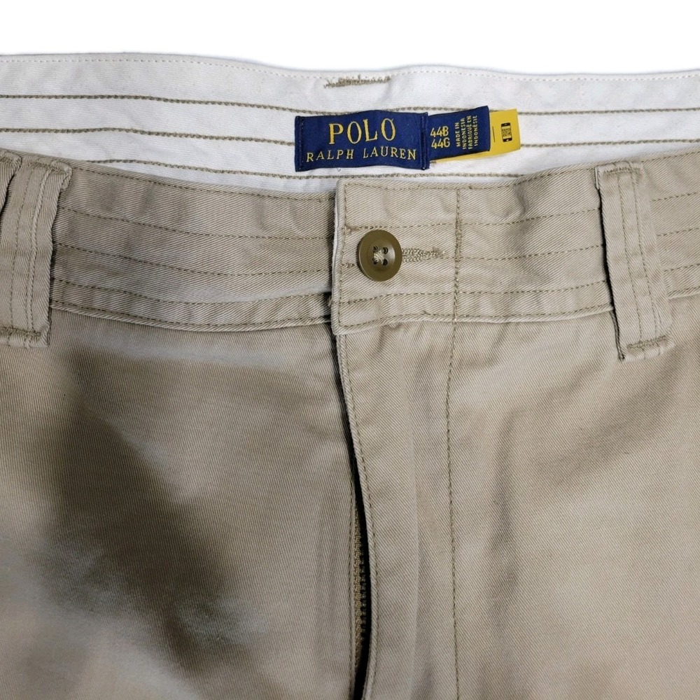 Polo Ralph Lauren Gellar Classic Fit Cargo Short Mens 44Big  Khaki 10 1/4 Inseam - Picture 4 of 10